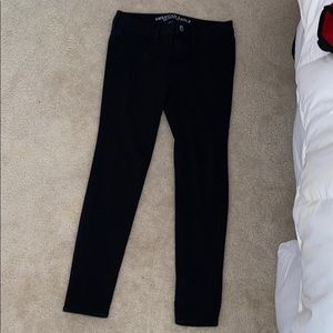 Black American Eagle Jeggings